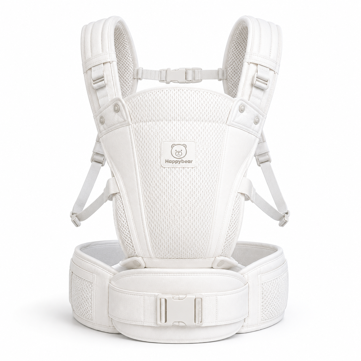 HipSeat Ergonomic Carrier in Pearl White