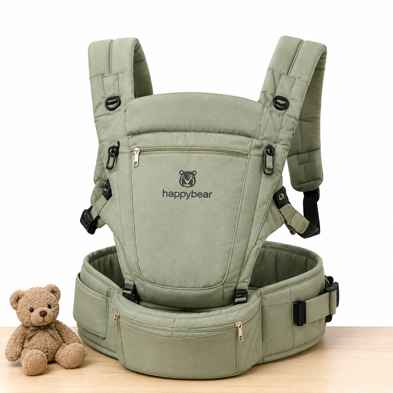 HipSeat Lite Carrier in Sage Green