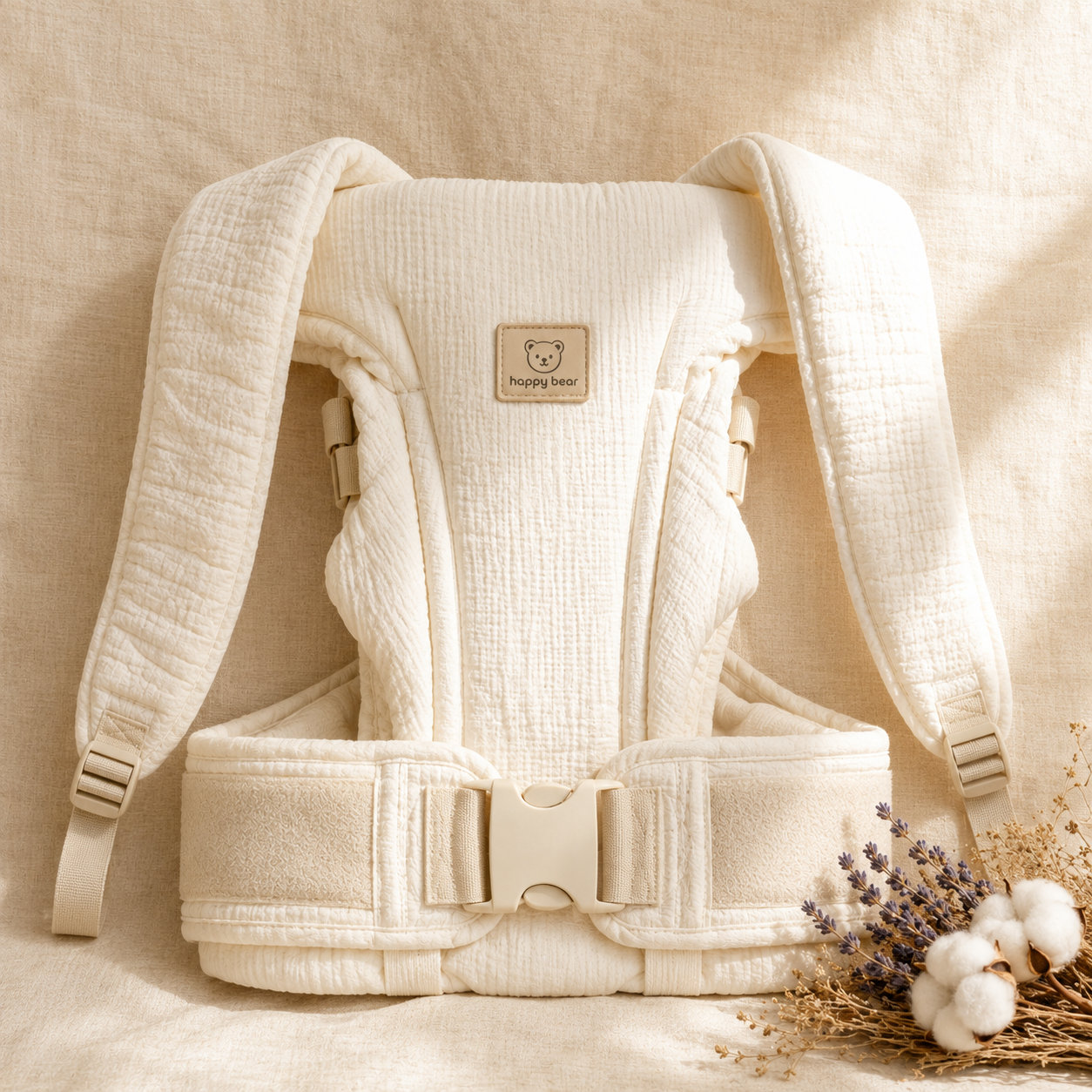 SoftTouch Baby Carrier in Natural White
